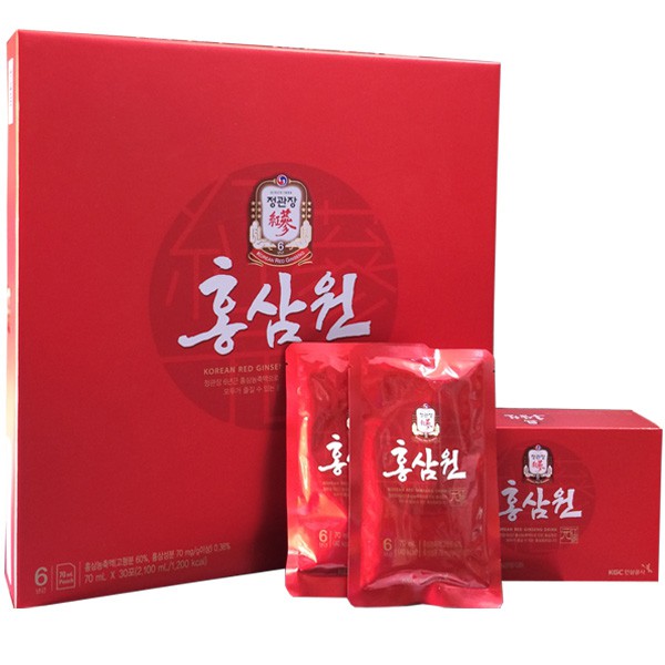 Nước hồng sâm linh chi Pocheon Hàn Quốc hộp 30 gói