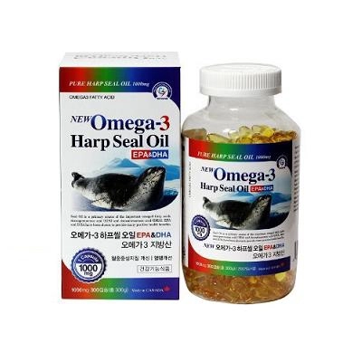 Tinh Dầu Hải Cẩu Hàn Quốc New Omega 3 Hộp 300 Viên